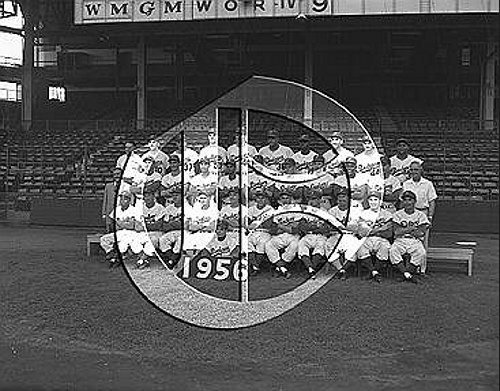 1956 Brooklyn Dodgers Team56N0374